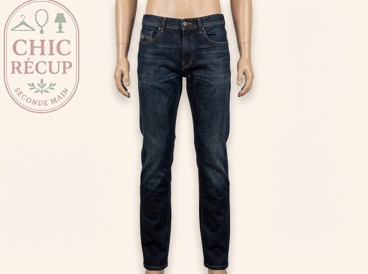 Jeans Coupe Droite Diesel - S - Noir/gris - Ramec-02