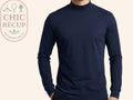 T-shirt À Manches Longue Asos Design - M - Marine - Magil-5