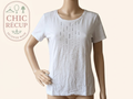 T-shirt - Un Jour Ailleurs - L - Blanc - Qubur-146