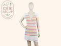 Robe d'été Little Marcel - Xl - Blanc - Rayures