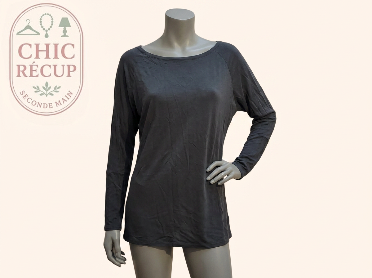 Blouse Manches Longues - Kookaï - Xs - Noir - Sthas-32