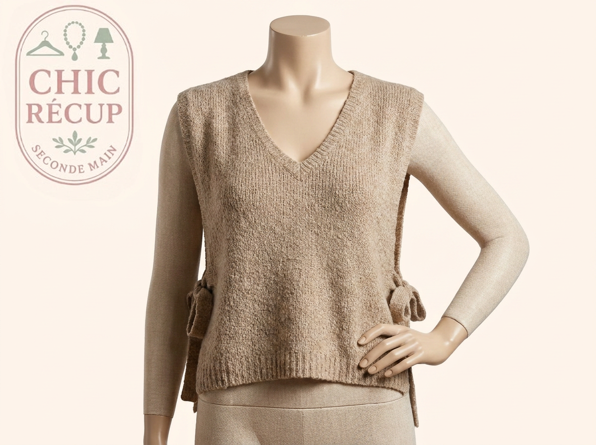 Gilet sans manches - Cream - Xs - Cream