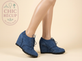 Bottines Pakerson - 36 - Bleu - Labag-194