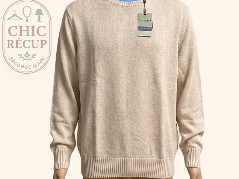 Pull Ras De Cou Gentleman Farmer - Xl - Beige - Labag-122