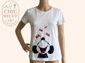 T-shirt - Disney - Xl - Blanc - Mickey Mouse