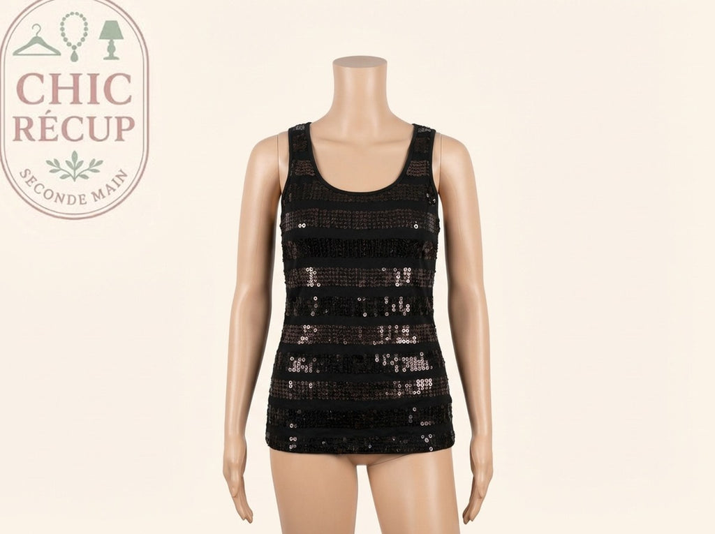 Débardeur M&s Mode - L - Noir - Chpav-25
