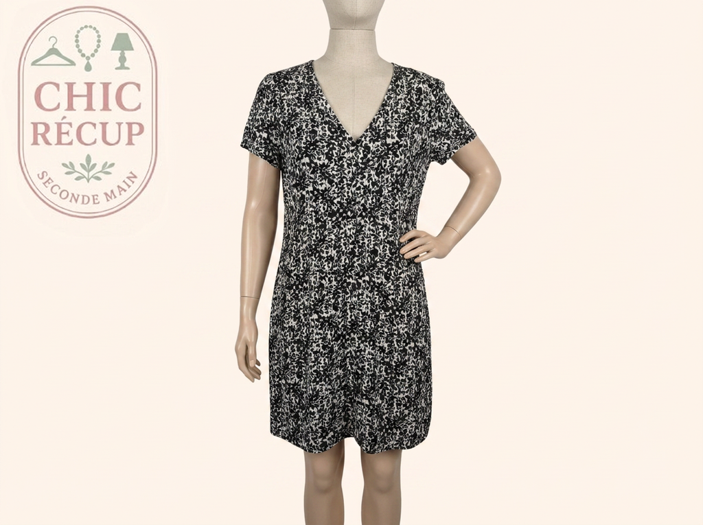 Robe - Riu Paris - 46 - Noir - Sasch-28