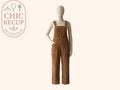 Salopette Carla Moreau - S - Marron - Lubel-60