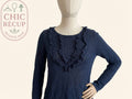 Pull Col V Cyrillus - Xs - Marine - Olhat-64