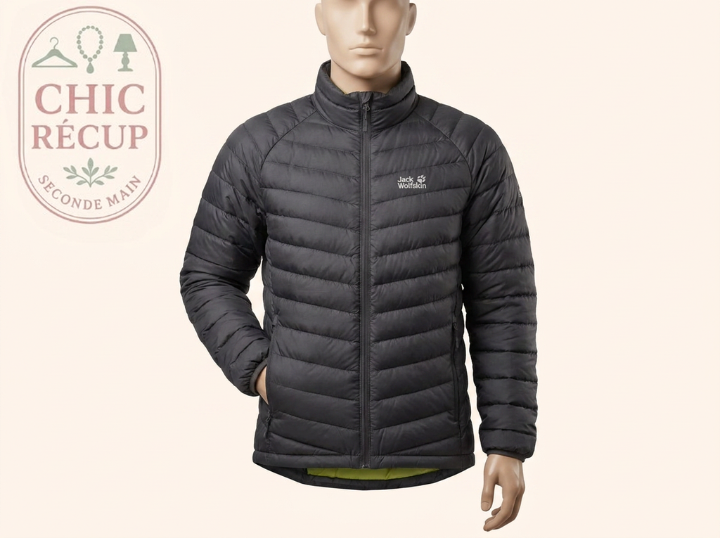 Doudoune - Jack Wolfskin - M - Gris