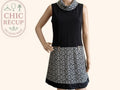 Robe Casual Jus d'orange - Noir - Olhat-56