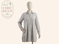 Robe chemise Solola - 46 - Beige - Coton