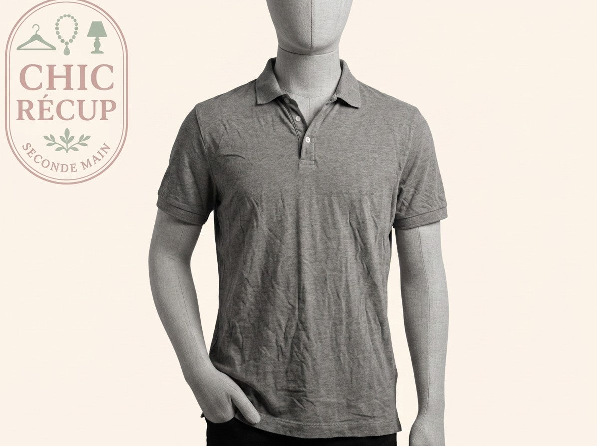 Polo H&m - L - Gris - Elrio-23