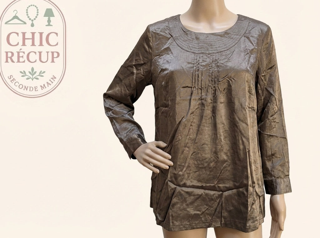 Blouses Manches Longue Damart - 48 - Gris - Labag-92