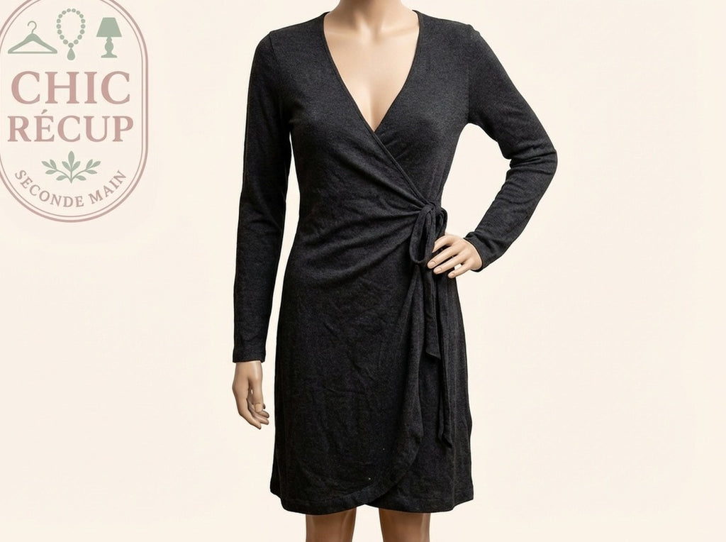 Robe Casual Etam - M - Noir - Lépas-17