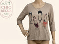 Blouses ¾ - Cache-cache - M - Beige - Anbou-58