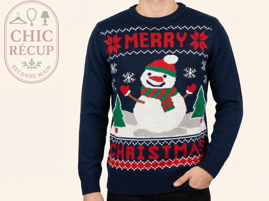 Pull D'hiver Tex - S - Marine - Ayzan-51