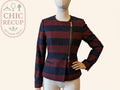 Blazer Marella - M - Bordeaux/marine - Sifag-17