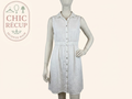 Robe comma, - 42 - Blanc - 377 691