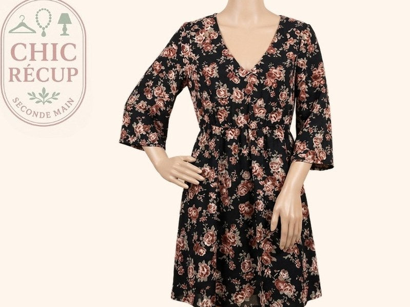 Robe Casual Forever 21 - S - Noir - Lubel-09