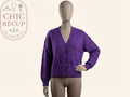 Cardigan Undiz - S - Violet - Ancuv-11