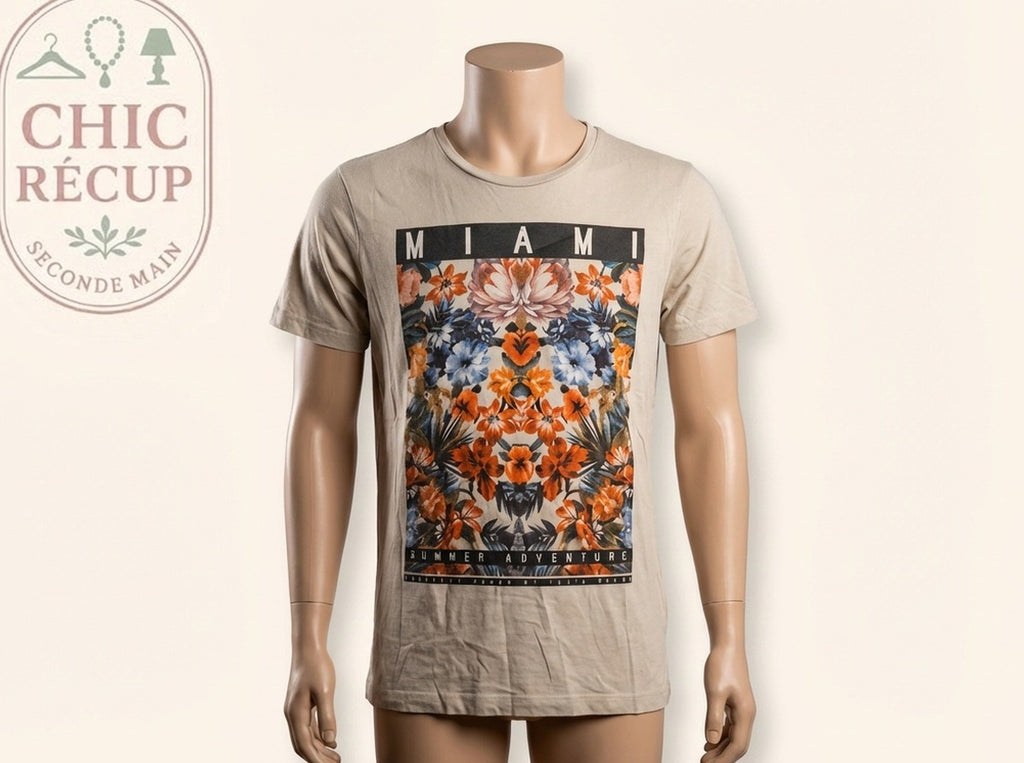 T-shirt Imprimé We - M - Blanc - Olmar-23