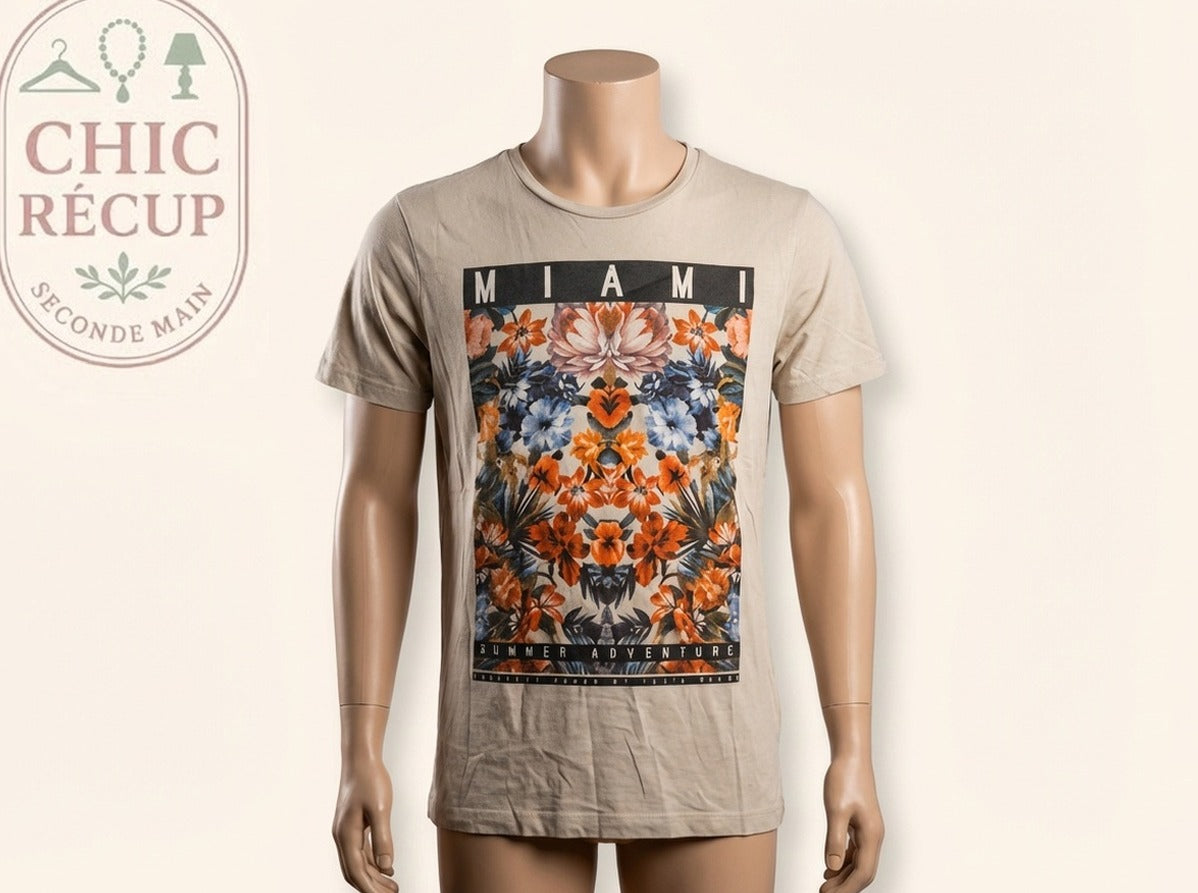 T-shirt Imprimé We - M - Blanc - Olmar-23