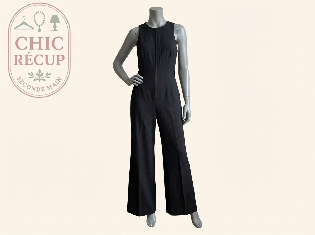 Combinaison Mango - Xs - Noir - Olaga-03