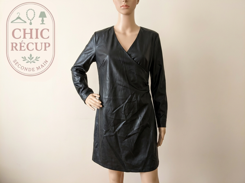 Robe Sans Marque - Xxl - Noir - Cache-cœur