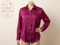 Chemise - Zara - M - Bordeaux - Ampri-25
