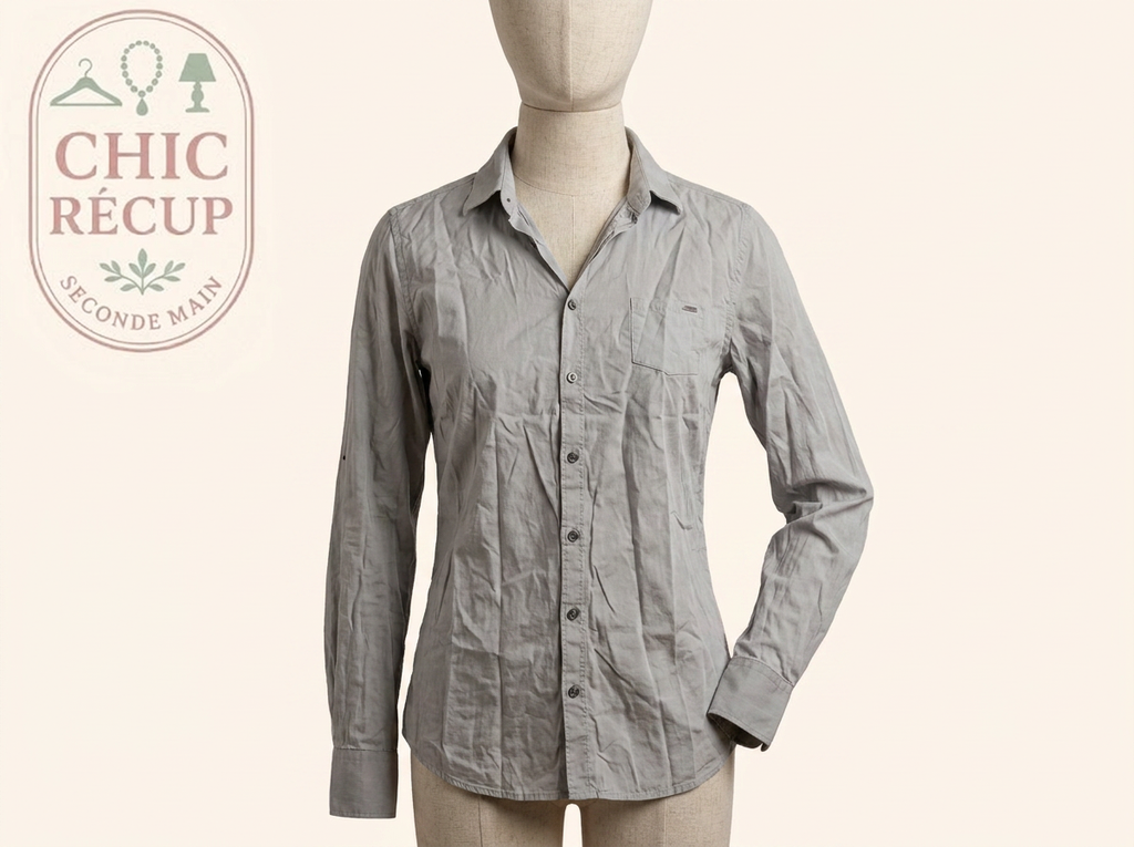 Chemise Guess by Marciano - S - Gris - Slim fit