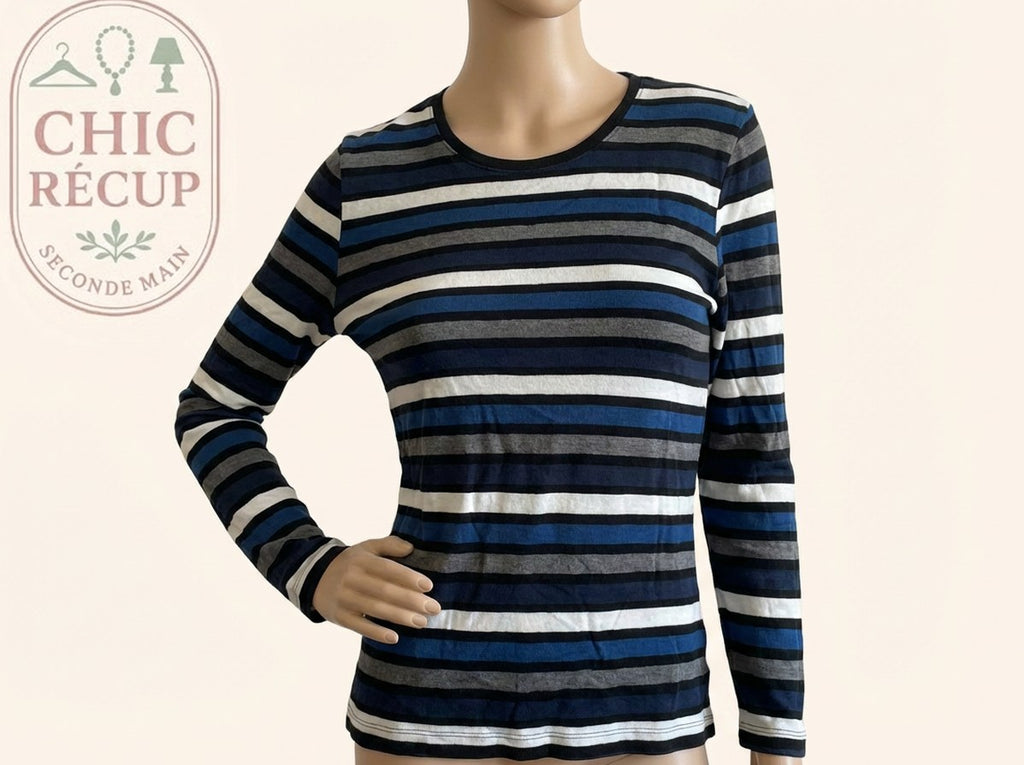 Blouse Manches Longues Weill - Xl - Bleu - Labag-150