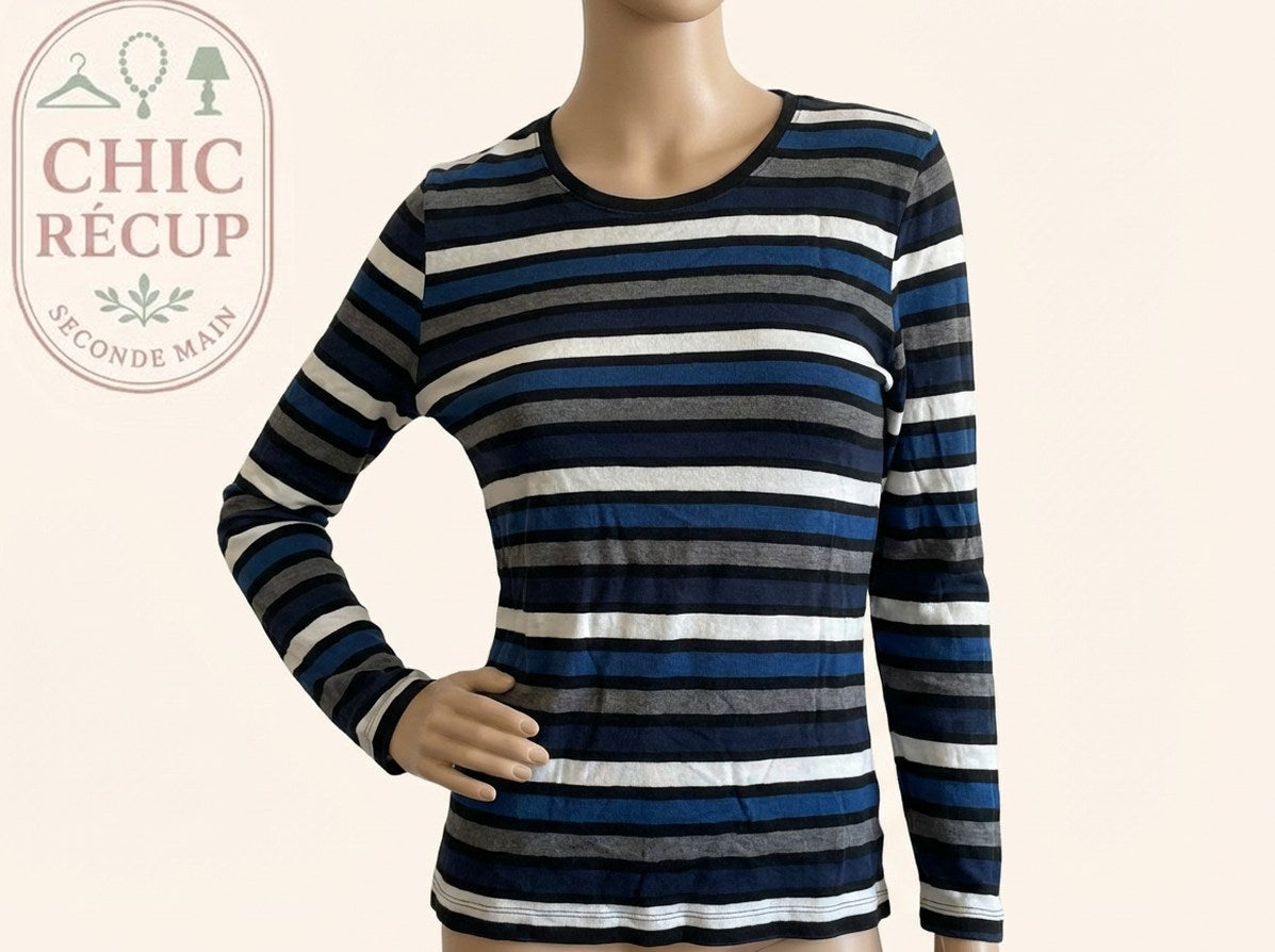 Blouse Manches Longues Weill - Xl - Bleu - Labag-150