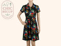 Robe Smashed Lemon - Xl - Noir - Melany