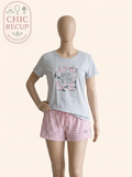 Pyjama - Esmara - Xl - Rose - Ensemble t-shirt et short
